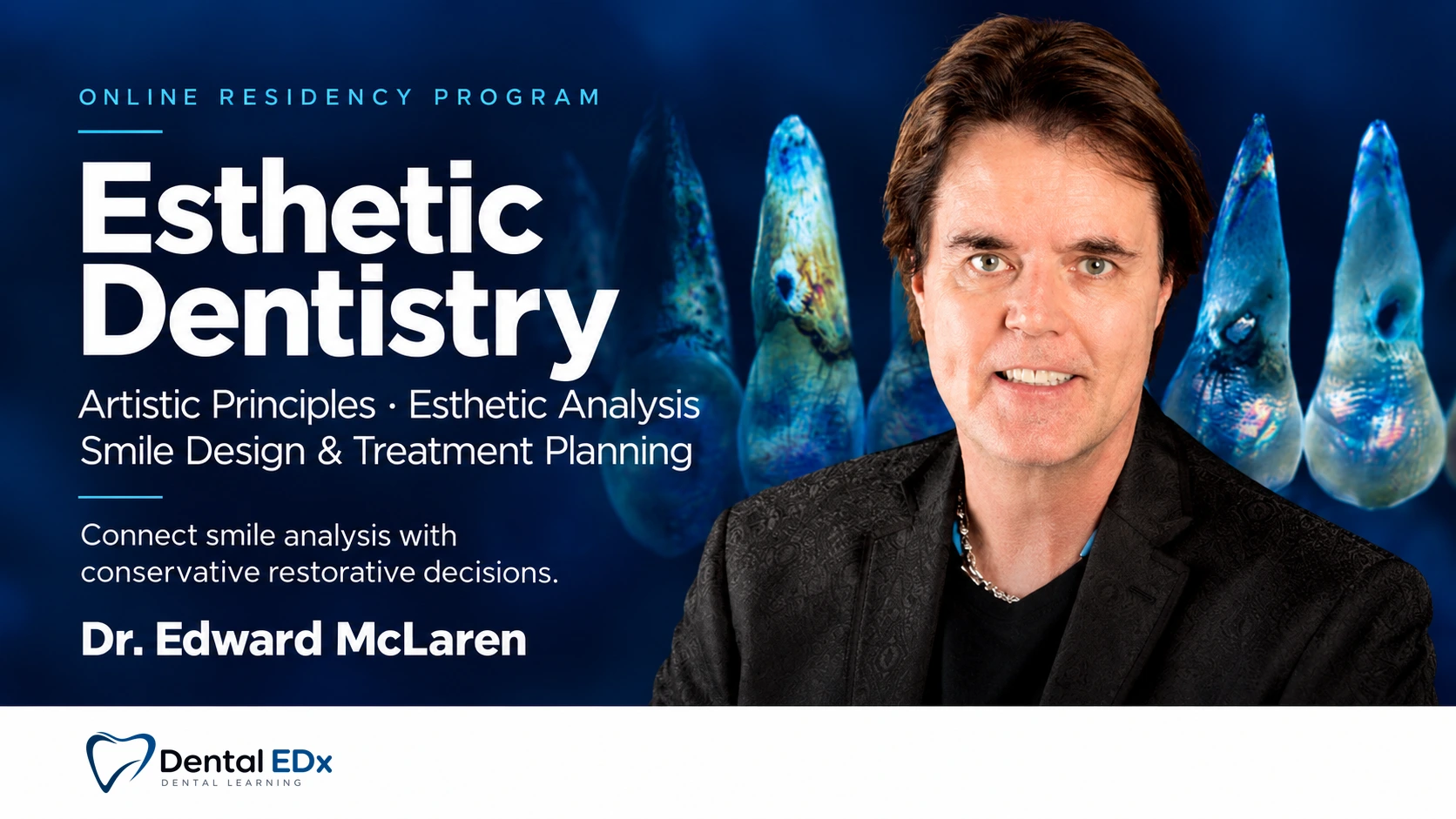 Online Residency Program in Esthetic Dentistry – Artistic Principles, Esthetic Analysis, Smile Design & Treatment Planning course cover