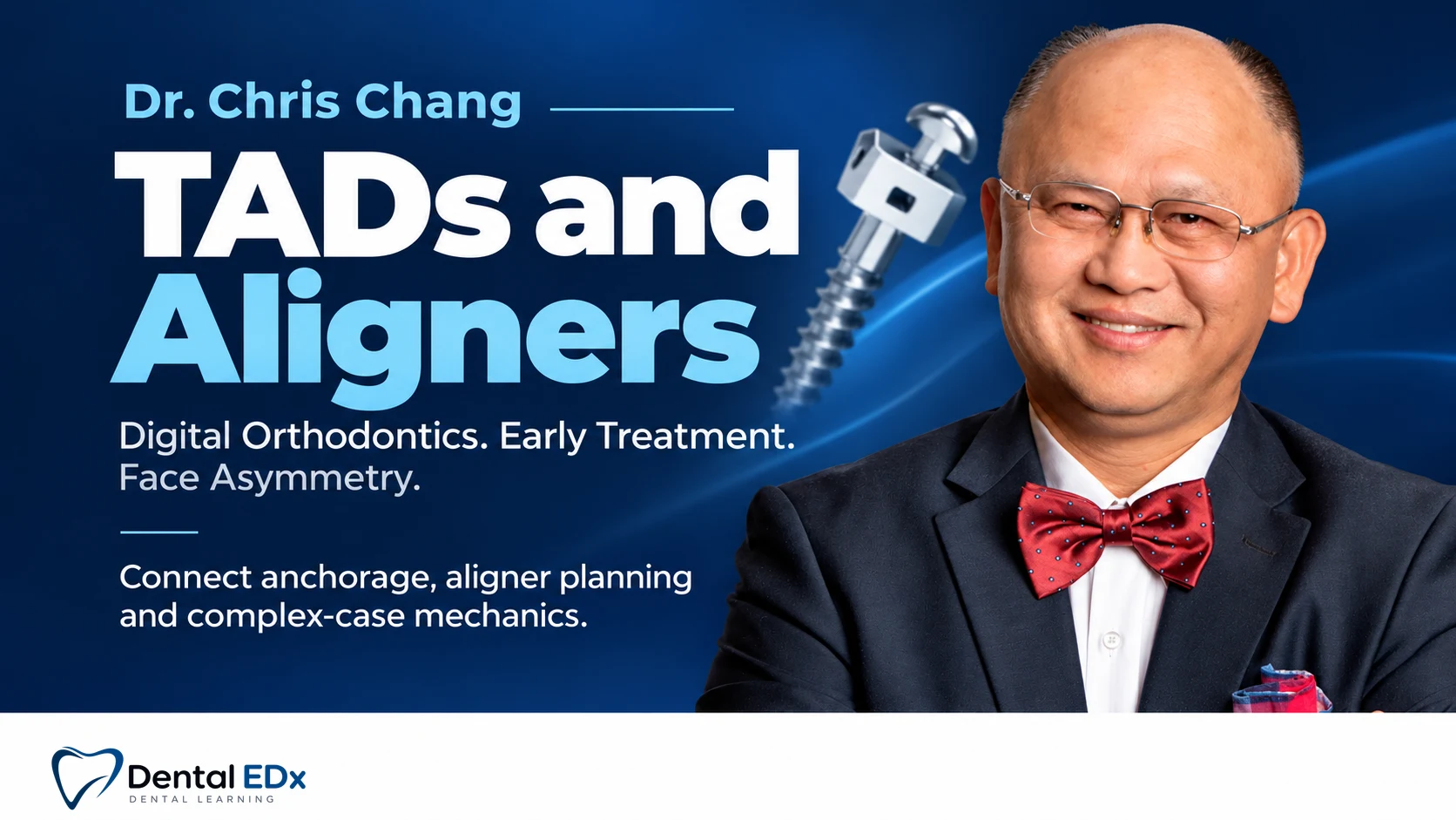 TADs and Aligners: Digital Orthodontics, Early Treatment, Face Asymmetry course cover